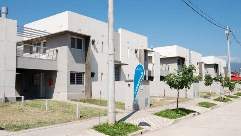 Plan Procrear entrega viviendas en Morón