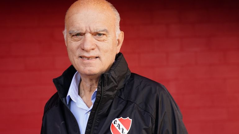 Néstor Grindetti, presidente de Independiente Néstor Grindetti, presidente de Independiente