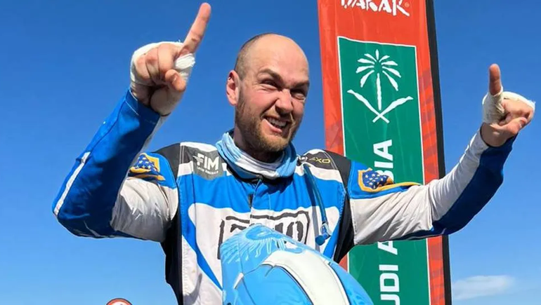 Mariano Andújar logró su segunda Dakar.&nbsp;