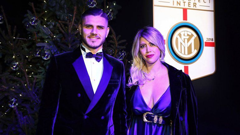 los Icardi están en guerra