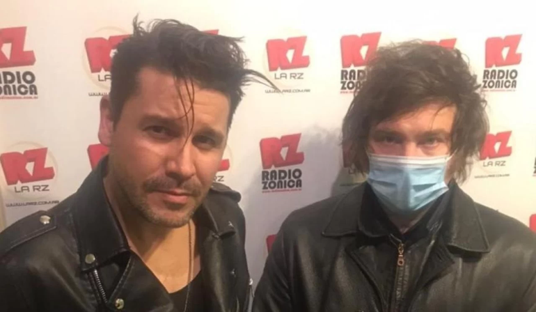 Emanuel Danann con Milei. Lo condenaron por hostigamiento. Emanuel Danann con Milei. Lo condenaron por hostigamiento.