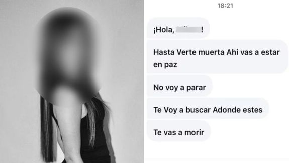 La adolescente recibió amenazas de muerte desde cuentas falsas después de denunciar el intento de secuestro.