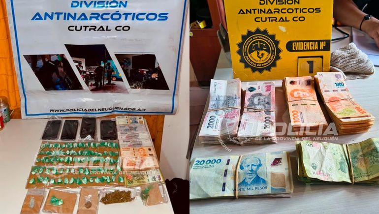 En Plaza Huincul allanaron otro kiosco narco que había sido reactivado