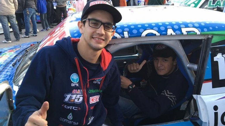 Echevarría estuvo en la exhibición del TC en Tucumán y ayer viajó a Termas.