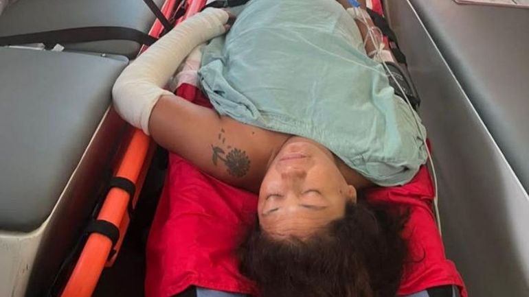 La rionegrina sufrió el accidente en el balneario de Tulum