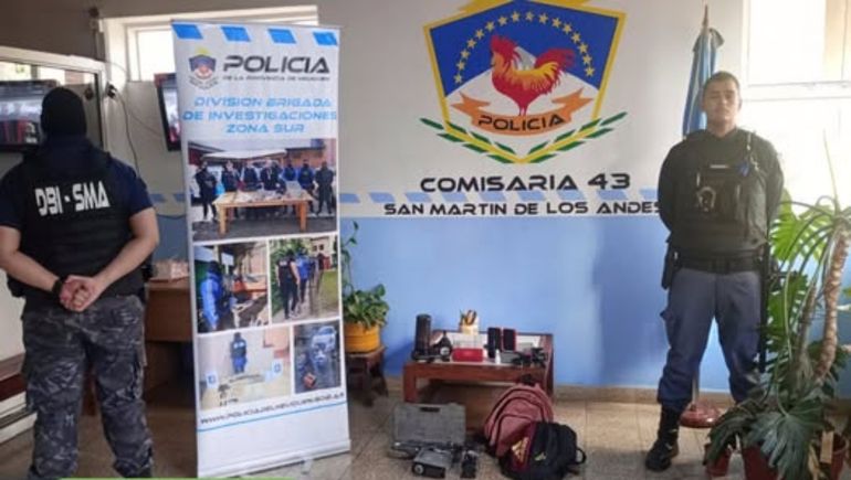 Por los robos en una misma cuadra de San Martín de los Andes allanaron a un sospechoso