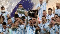 La Selección Argentina, con Lionel Messi como capitán, irá a Estados Unidos a defender el título que ganó contra Brasil, en el Maracaná, en 2021. La Selección Argentina, con Lionel Messi como capitán, irá a Estados Unidos a defender el título que ganó contra Brasil, en el Maracaná, en 2021.