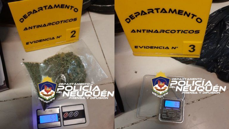La Policía secuestró la droga que era comercializada en un shopping en el Alto Neuquino.