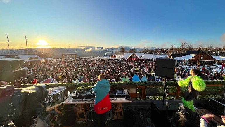 Chapelco tuvo el mayor after ski del invierno con la presentación de Paul Oakenfold