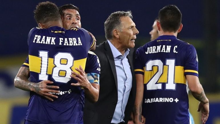 Miguel Ángel Russo y Frank Fabra Miguel Ángel Russo y Frank Fabra