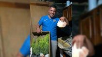 Iván el vendedor de plantas que vino hace un año de Buenos Aires y al que lo busca la familia.