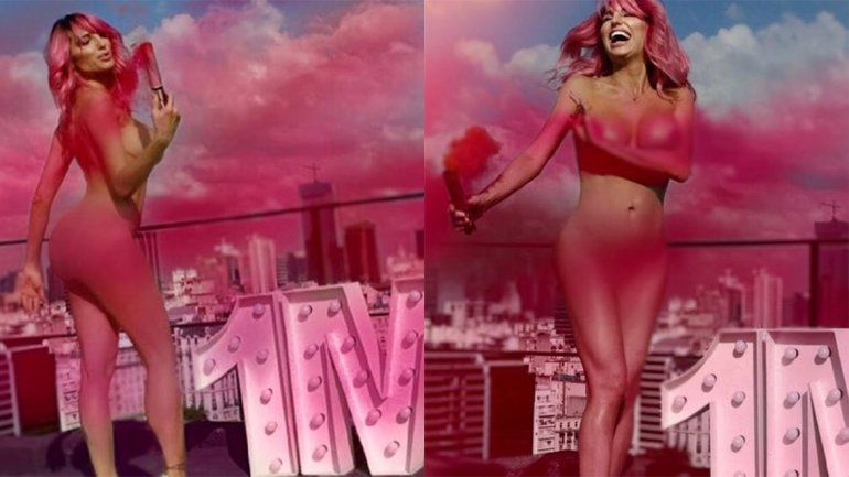 El sensual y alocado festejo de Vicky Xipolitakis al conseguir un millón de seguidores en Instagram