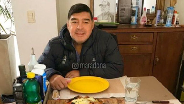 La panzada de Maradona y su cruce picante con Nalbandian