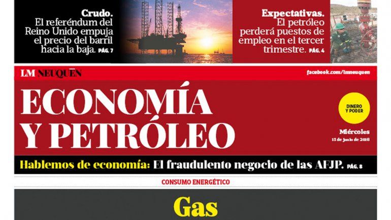Suplemento Economía y Petroleo.
