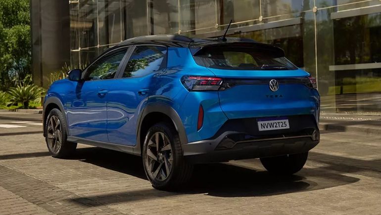 El Volkswagen Tera que se promociona en el sitio oficial de la marca en Brasil. Foto: Volkswagen. El Volkswagen Tera que se promociona en el sitio oficial de la marca en Brasil. Foto: Volkswagen.