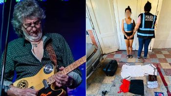 Detuvieron a una de las sospechosas del robo al músico Alambre González en el barrio porteño de Caballito. Detuvieron a una de las sospechosas del robo al músico Alambre González en el barrio porteño de Caballito.