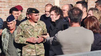 Javier Milei llegó este miércoles a Bahía Blanca / Foto Gentileza LaBrujula24 Javier Milei llegó este miércoles a Bahía Blanca / Foto Gentileza LaBrujula24