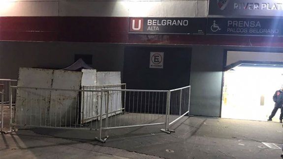 El lugar donde fue encontrado el joven muerto.