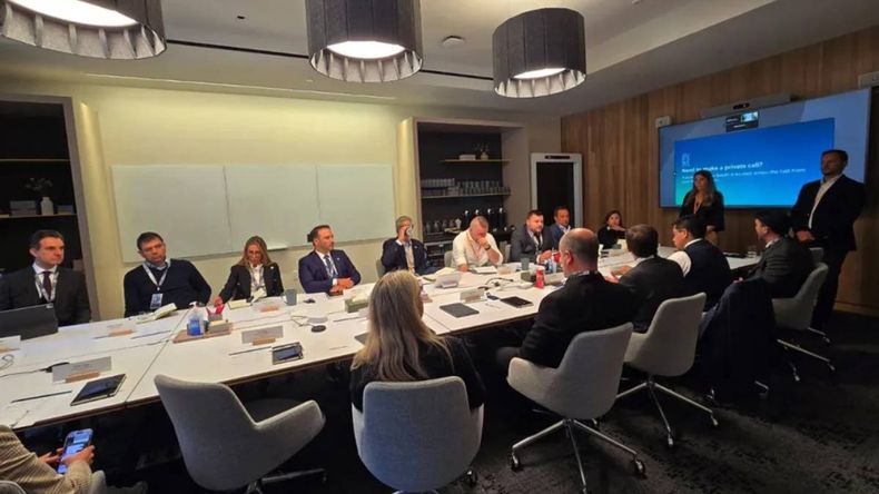 Viaje oficial a Nueva York: el gobierno neuquino presentó proyectos para modernizar la gestión pública