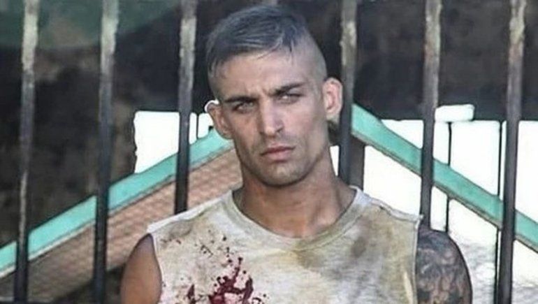 Gualco en las grabaciones de El Marginal. El fiscal cree que fue el entregador de su amigo.