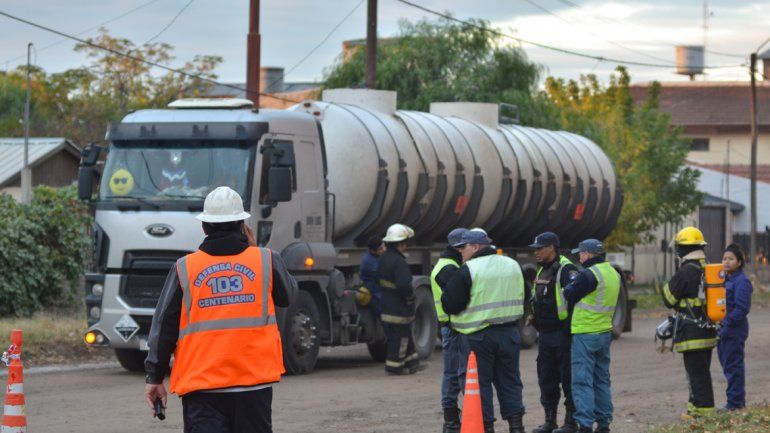 Un derrame de ácido puso en vilo a Centenario