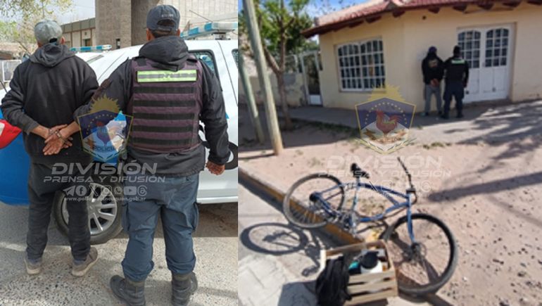 La Policía detuvo a tres ladrones en distintos procedimientos en Neuquén y Centenario
