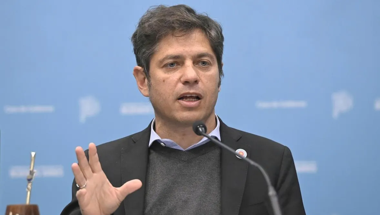 Axel Kicillof volvió a advertir por el acto libertario en Moreno