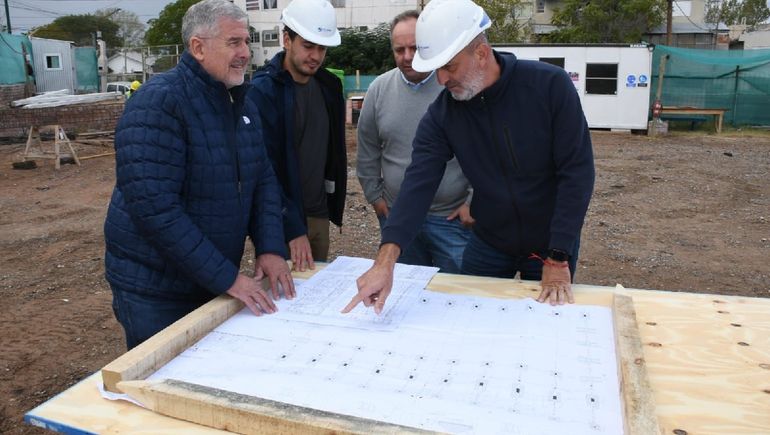 Avanza la obra del SAF en el barrio Melipal de Neuquén. Avanza la obra del SAF en el barrio Melipal de Neuquén.