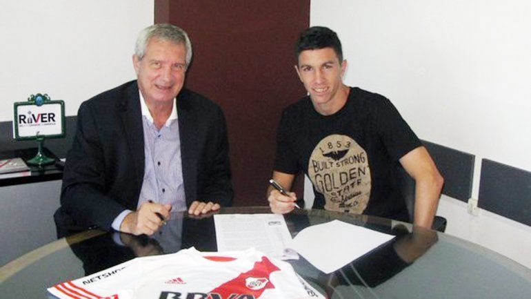Fernández ya se sumó a River.