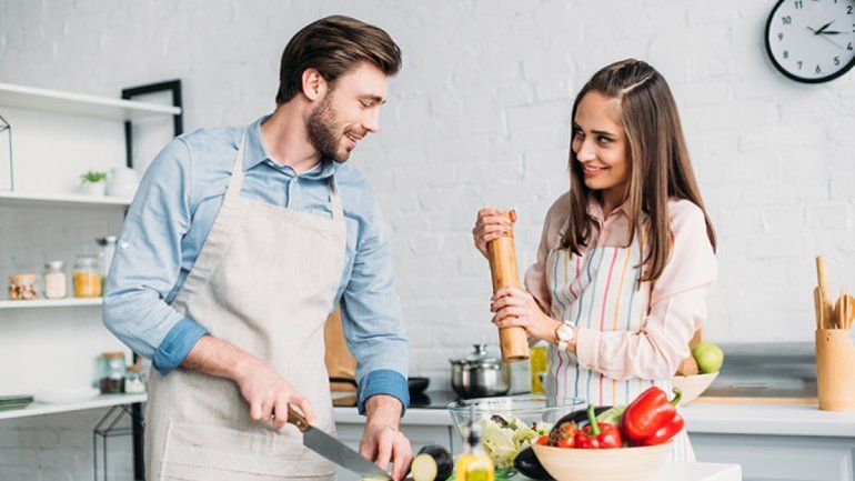 Signos compatibles: ellos hacen buen equipo en la cocina
