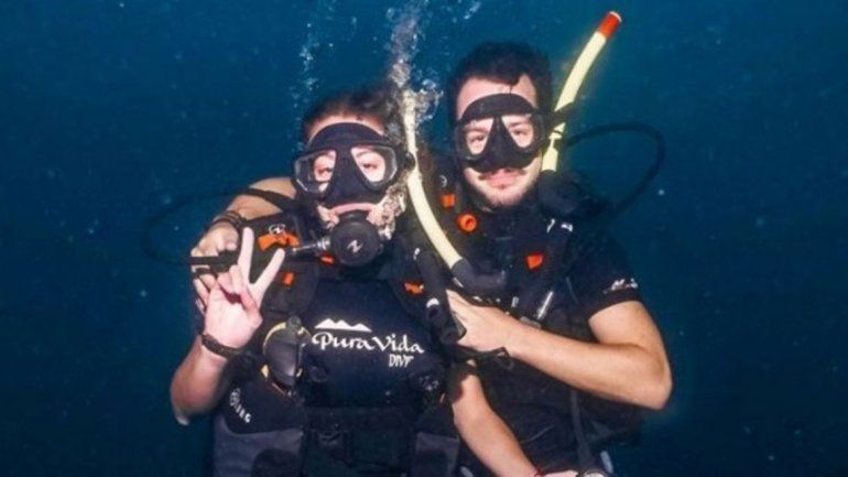 Una argentina murió  en su bautismo de buceo