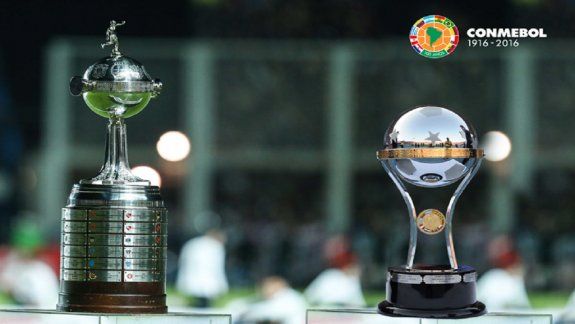 Clubes clasificados a la Copa Sudamericana y Libertadores