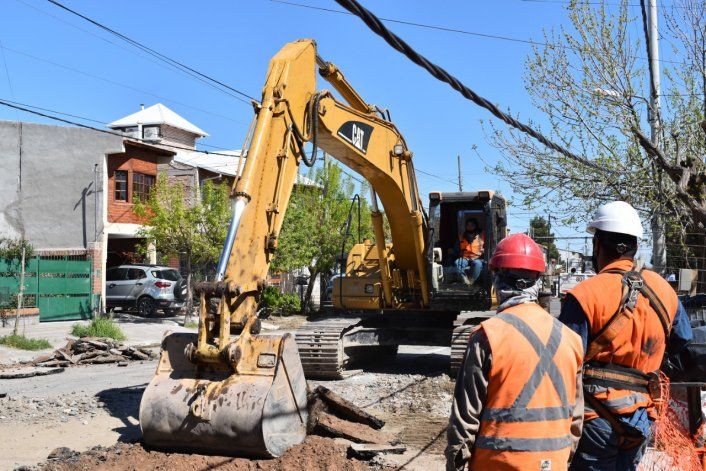 El EPAS avanza con una obra para ampliar la capacidad cloacal