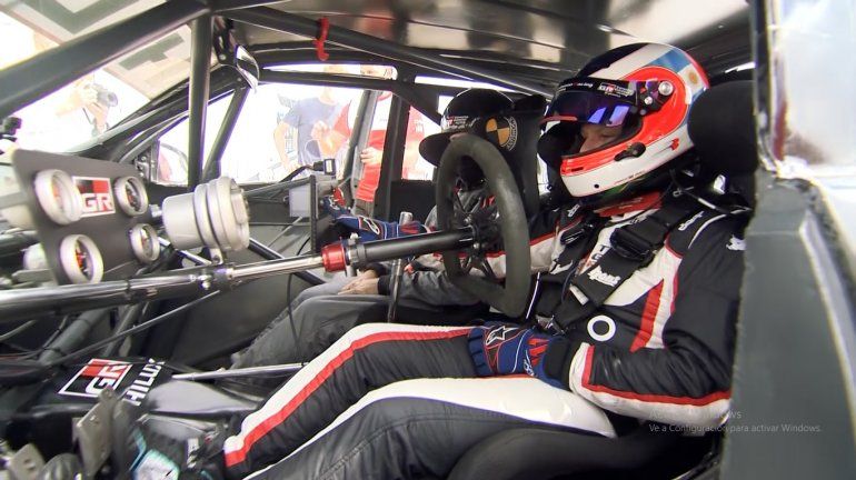 Barrichello probó en un auto del TC y una camioneta del TC Pick Up