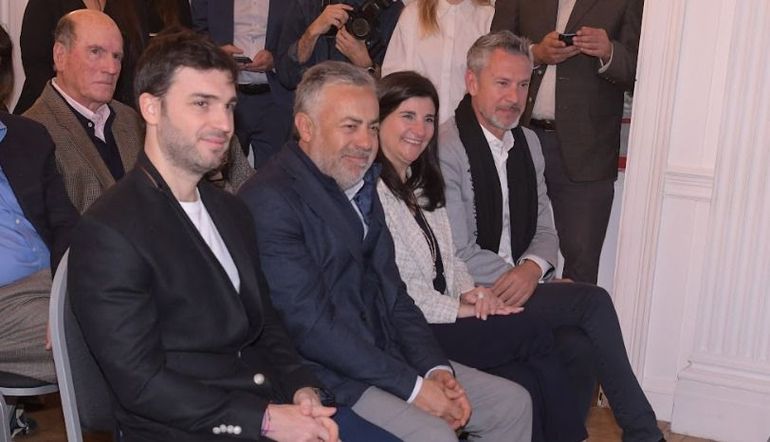 Nacho Torres, gobernador de Chubut, en la reunión de negocios con JetSmart. Nacho Torres, gobernador de Chubut, en la reunión de negocios con JetSmart.