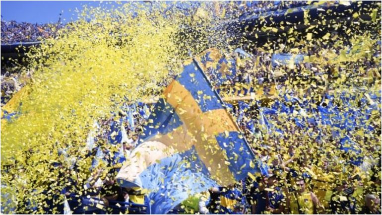 La hinchada de Boca La hinchada de Boca