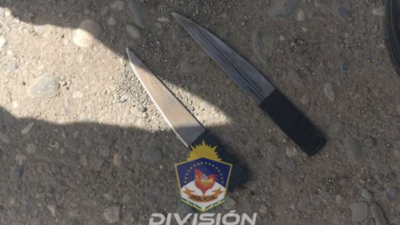Quisieron robarles a dos adolescentes amenazándolos con cuchillos