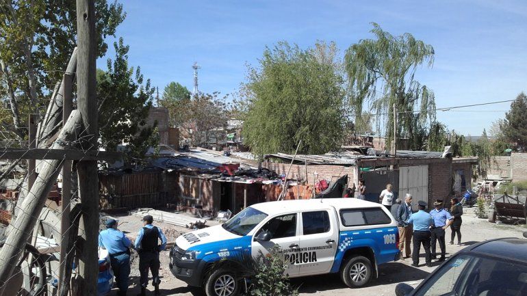 El domingo a la tarde varios móviles llegaron al barrio Cordón Colón.