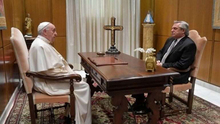 Alberto se reunió con el papa Francisco: Mostró predisposición para ayudarnos