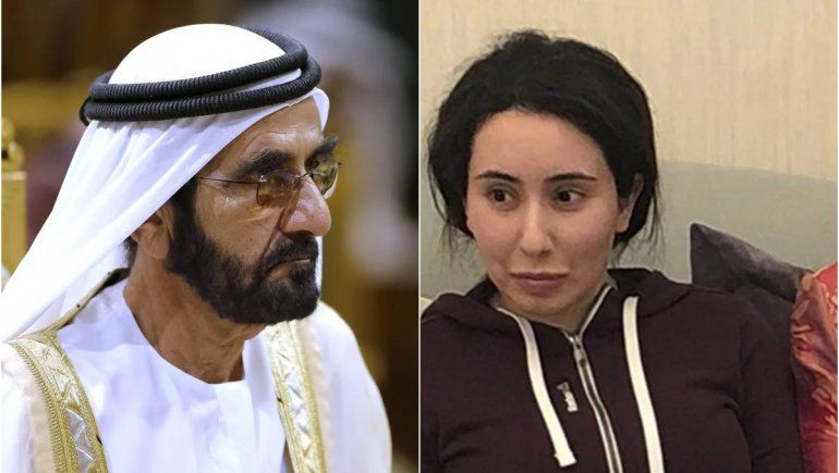 La hija del emir de Dubái contó que está secuestrada