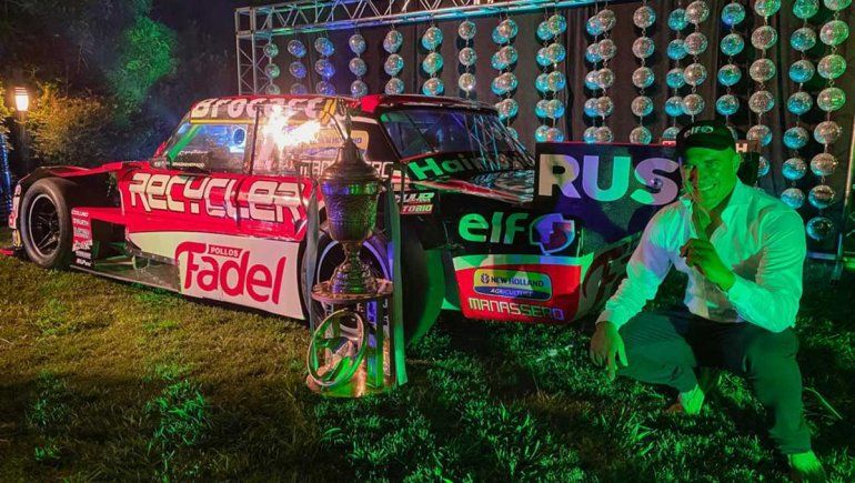 Mariano Werner presentó su nuevo auto de Turismo Carretera