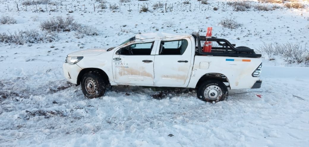 Petrolero volcó cerca de Cutral Co y terminó en el hospital