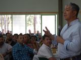 Rolando Figueroa anunció al ministro de Economía