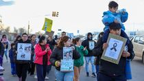 Vecinos marcharon para pedir justicia por el bebé asesinado a golpes.