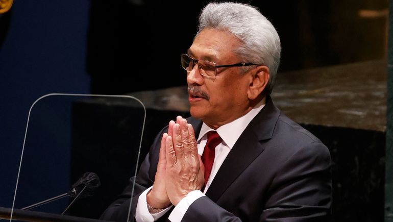 El ex presidente de Sri Lanka rompió el silencio en una carta