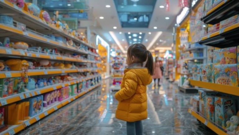 La firma neuquina exhibía productos sin sello argentino de seguridad. 