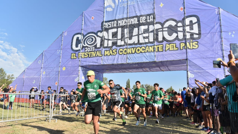 Más de 8 mil personas participaron de la Corrida de la Confluencia