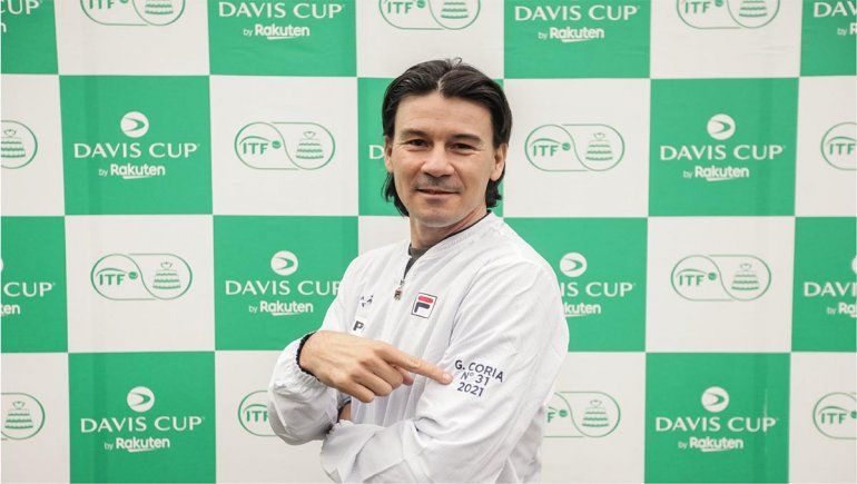 Oficial: Guillermo Coria es el nuevo capitán de Argentina en la Copa Davis