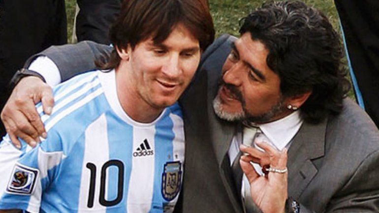 El irónico mensaje de Maradona por no haber sido invitado a la boda de Messi