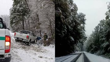 El temporal complica la circulación en la provincia de Neuquén.&nbsp;
